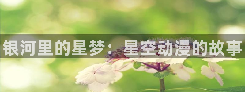 汗汗漫画作品：银河里的星梦：星空动漫的故事配图