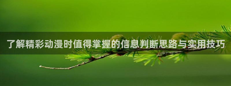 汗汗漫画排行榜前十:了解精彩动漫时值得掌握的信息判断思路与实用技巧配图